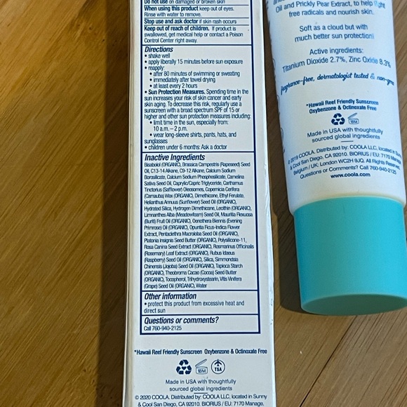 COOLA MINERAL FACE SUNSCREEN! 30 SPF MATTE FINISH! BNIB - Picture 4 of 10